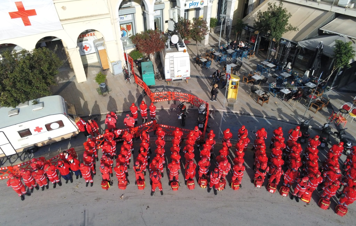 Ο Ελληνικός Ερυθρός Σταυρός με 180 εθελοντές και έμπειρο νοσηλευτικό προσωπικό στο Καρναβάλι της Πάτρας