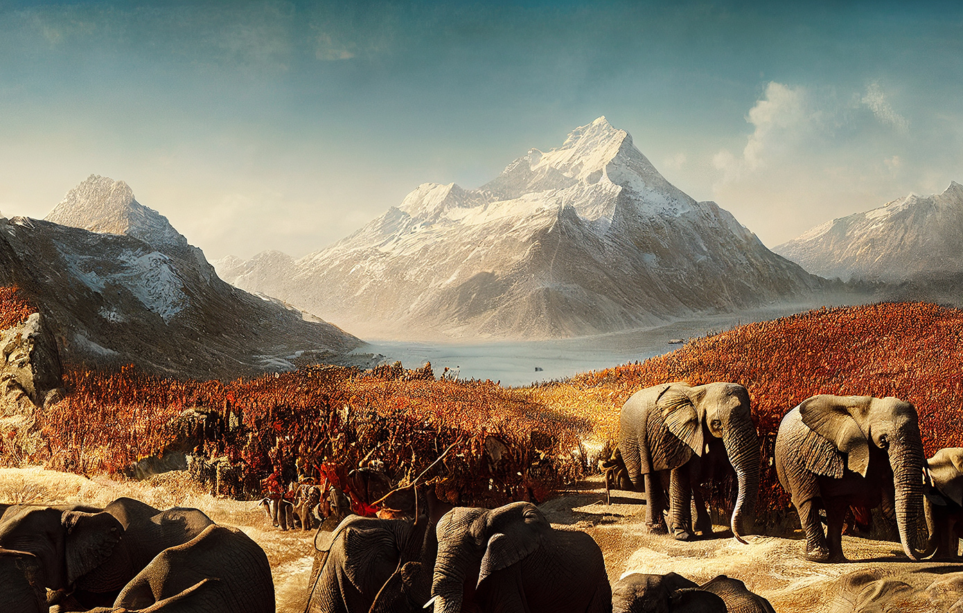 Μάχη με ελέφαντες