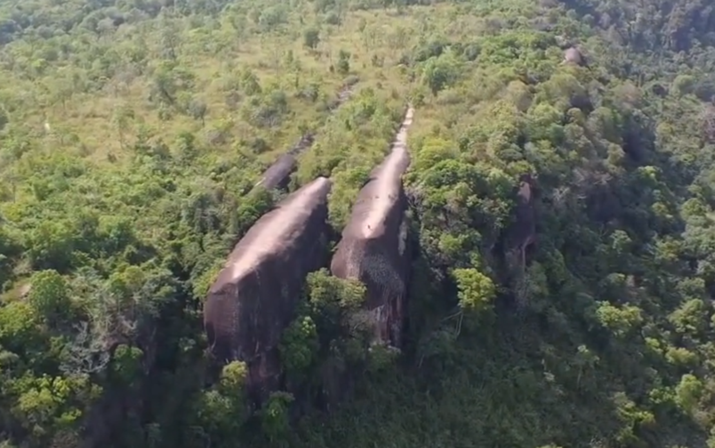 Ταϊλάνδη: Το μυστικό βουνό που μοιάζει με γιγάντιες φάλαινες σε θάλασσα από δέντρα