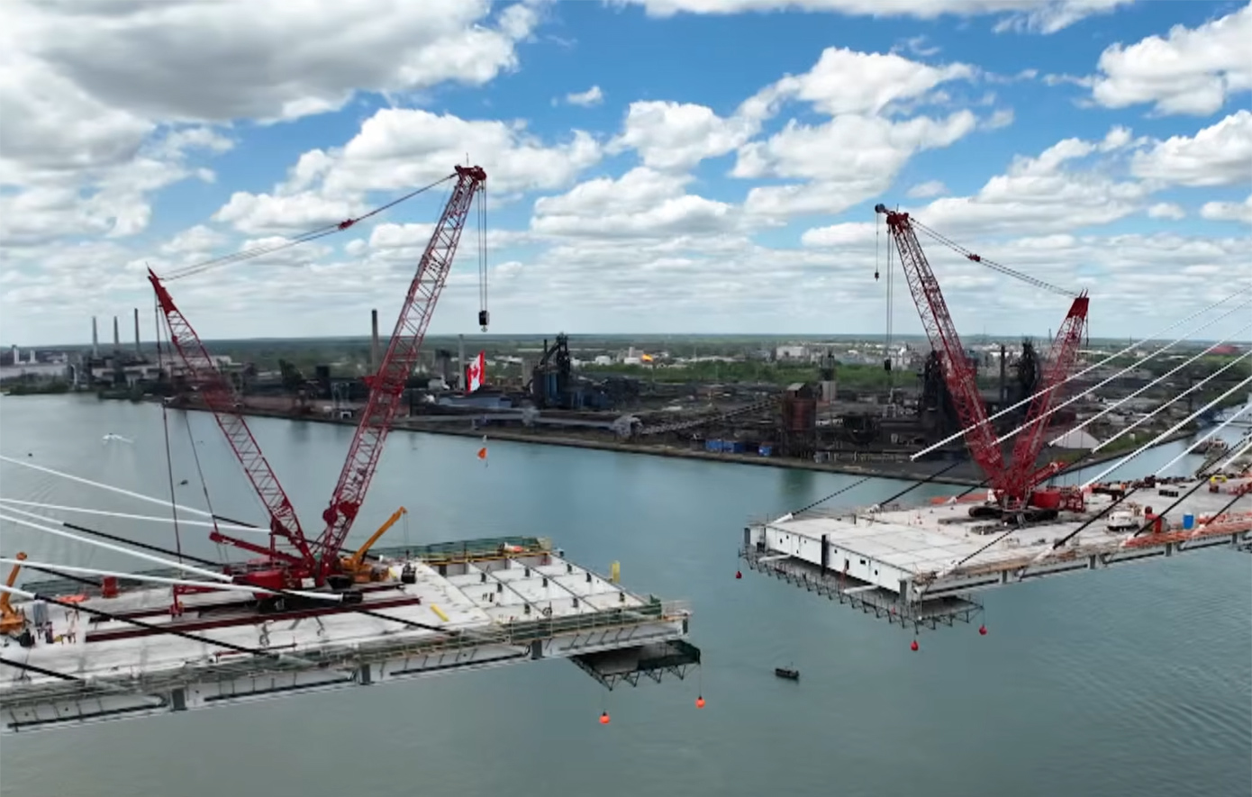 Ο Τραμπ απειλεί να βάλει «φρένο» σε έργο κατασκευής γέφυρας που συνδέει τον Καναδά με τις ΗΠΑ