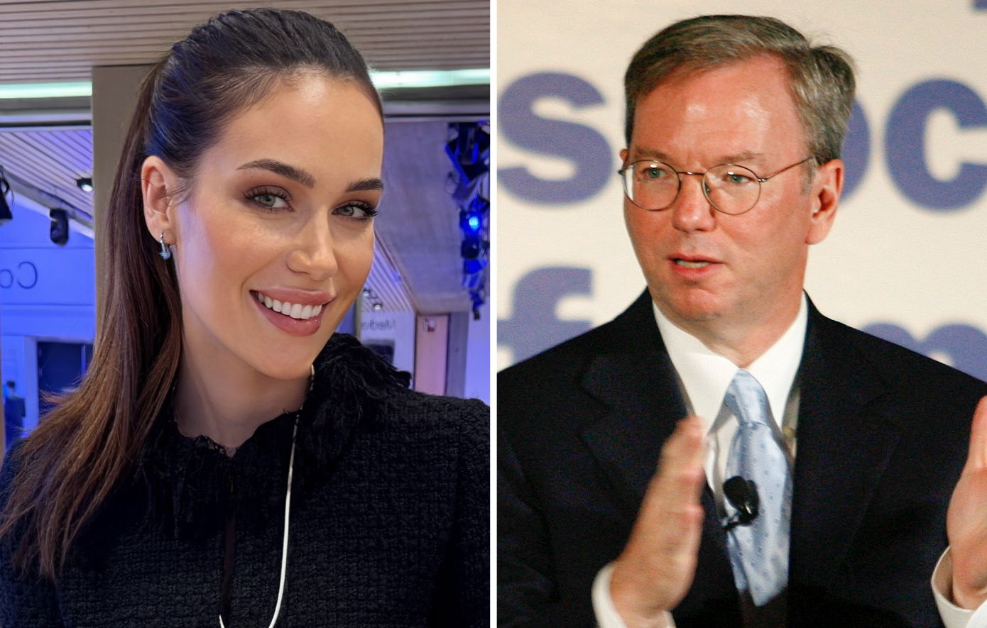 Ο 70χρονος πρώην CEO της Google πήγε στο Νταβός με την 27χρονη κόρη του πρωθυπουργού της Βαυαρίας &#8211; «Πρόκειται απλώς για φιλία και όχι για σχέση»