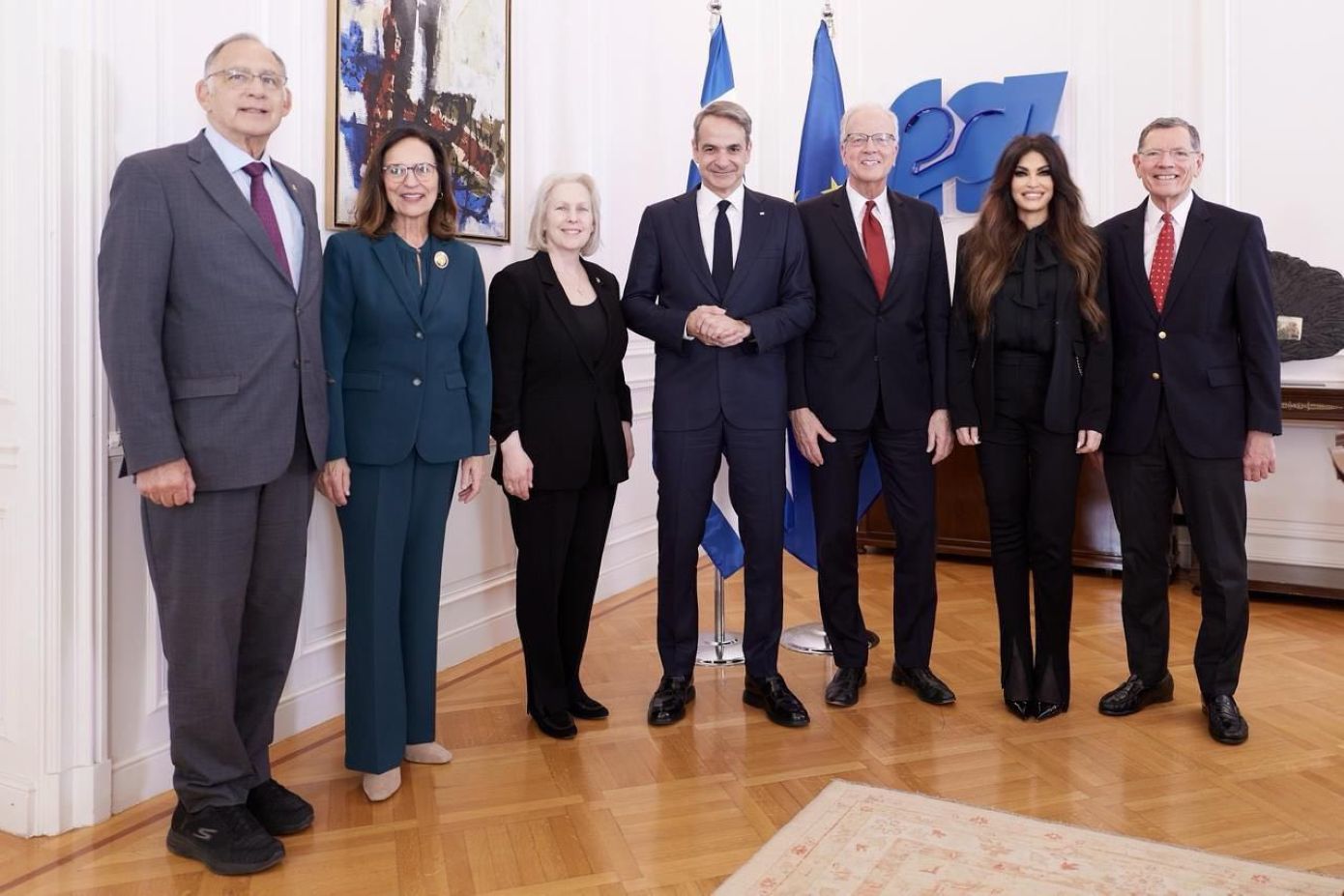 Συνάντηση Κίμπερλι Γκίλφοϊλ με Αμερικανούς Γερουσιαστές στην Αθήνα