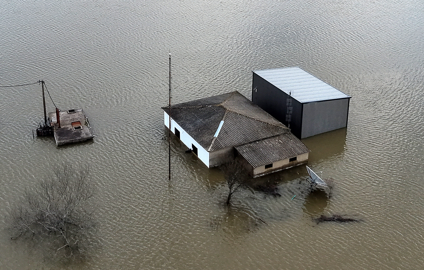 Έβρος: Εφιαλτικές εικόνες αποτυπώνουν το μέγεθος της καταστροφής από τις πλημμύρες