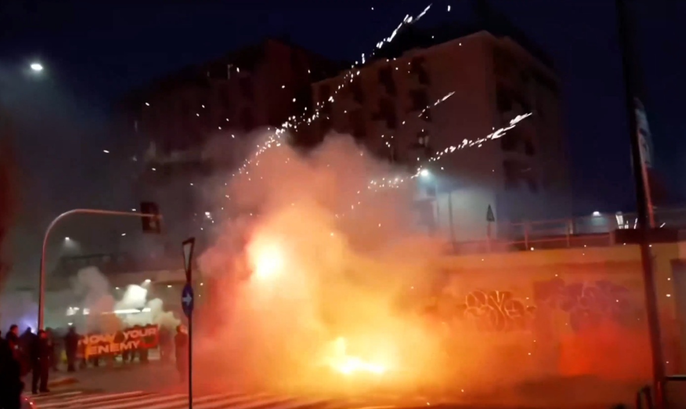 Μιλάνο: Επεισόδια μεταξύ διαδηλωτών και αστυνομίας κοντά στο Ολυμπιακό Χωριό