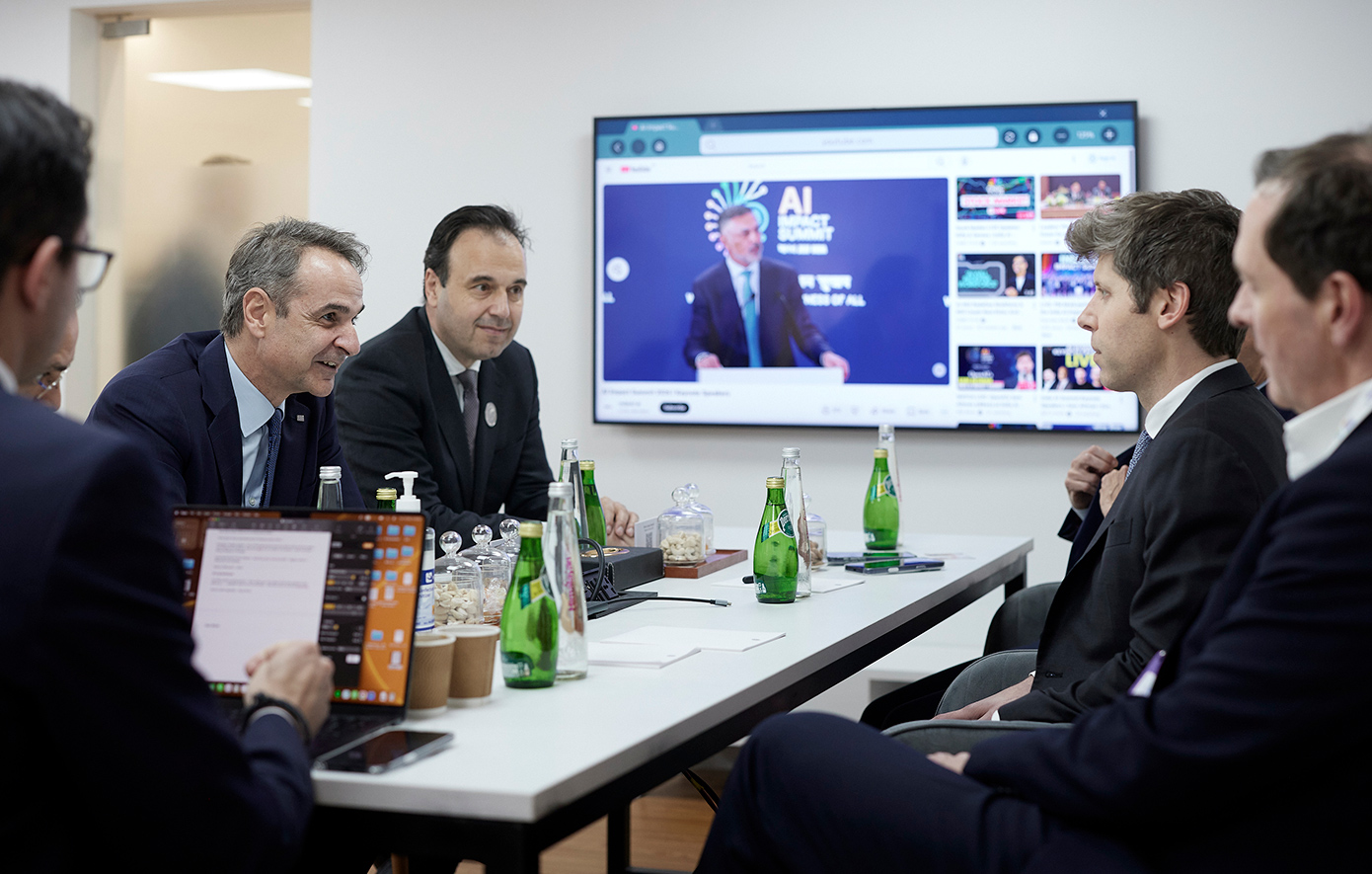 Διαδοχικές συναντήσεις Μητσοτάκη με εκπροσώπους τεχνολογικών κολοσσών &#8211; Εξετάστηκαν δυνατότητες συνεργασίας και αναβάθμισης του gov.gr