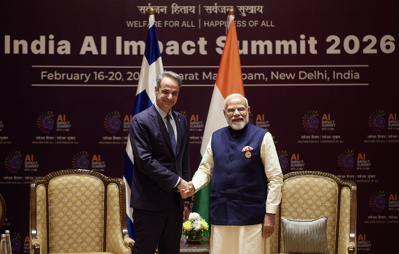 Τετ α τετ Μητσοτάκη – Mόντι στο Νέο Δελχί: «Η Ελλάδα μπορεί να αποτελέσει πύλη της Ινδίας προς την Ευρώπη»