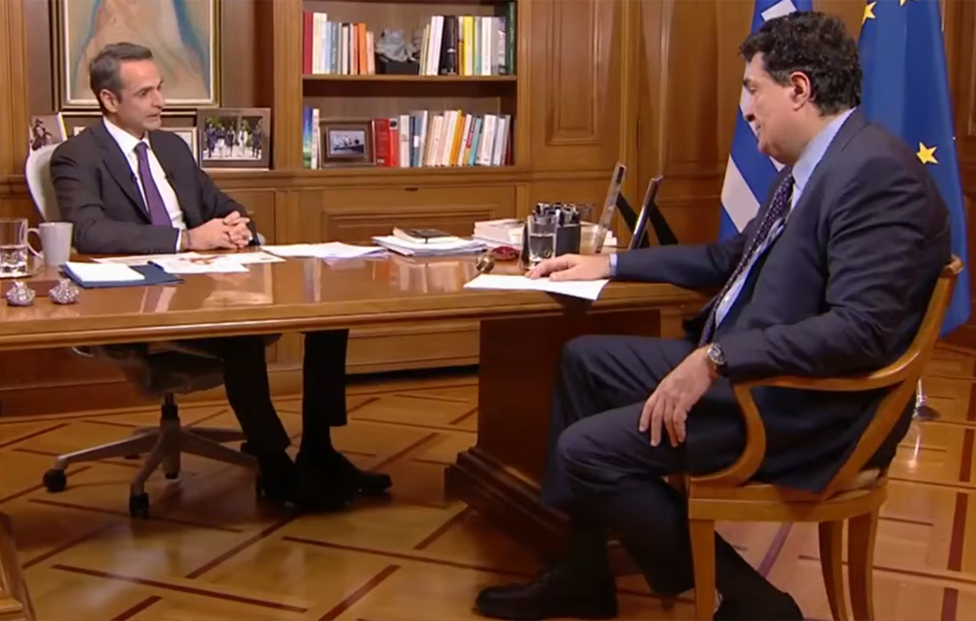 «Ελληνοτουρκικά και &#8220;εποχή Τραμπ&#8221;» &#8211; Ο πρωθυπουργός μιλά στον ΣΚΑΪ και τον Αλέξη Παπαχελά για τις διεθνείς προκλήσεις