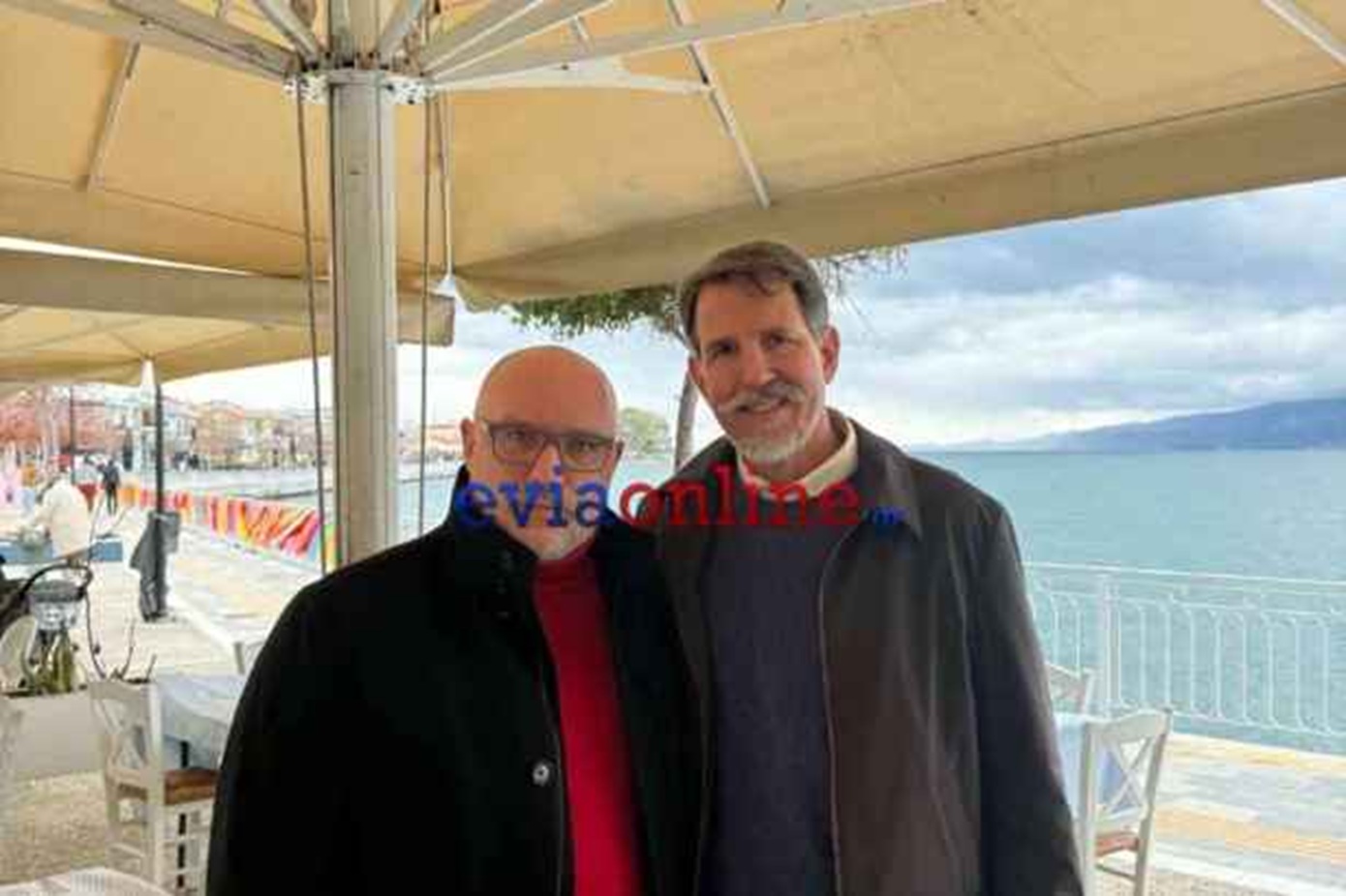 Ο Παύλος Ντε Γκρες απόλαυσε σαρακοστιανούς μεζέδες στην Αμάρυνθο