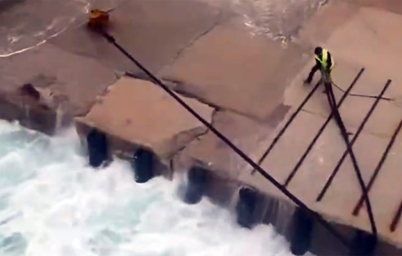 Βίντεο από μάχη του Blue Star Chios με την κακοκαιρία &#8211; Δείτε τι έγινε στο Διαφάνι της Καρπάθου