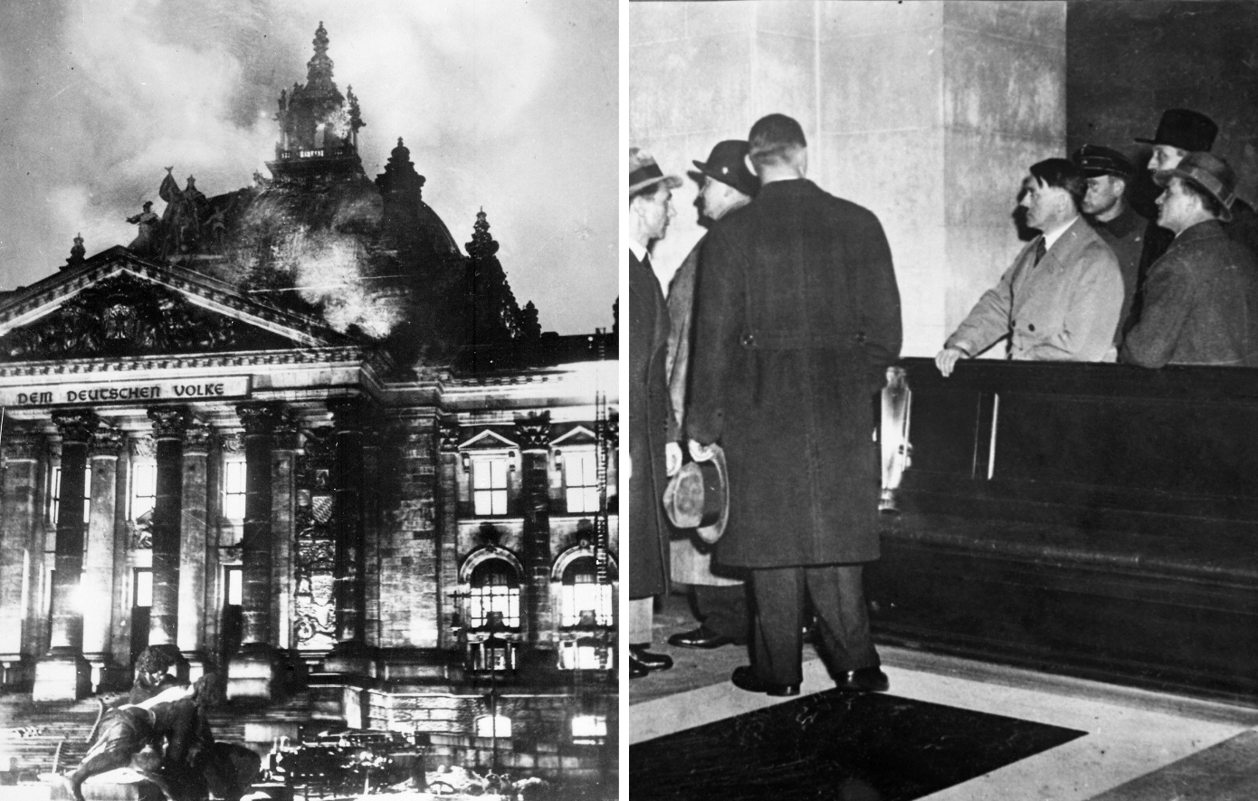Σαν σήμερα 27 Φεβρουαρίου: Ο εμπρησμός του Ράιχσταγκ που εδραίωσε την εξουσία του Χίτλερ