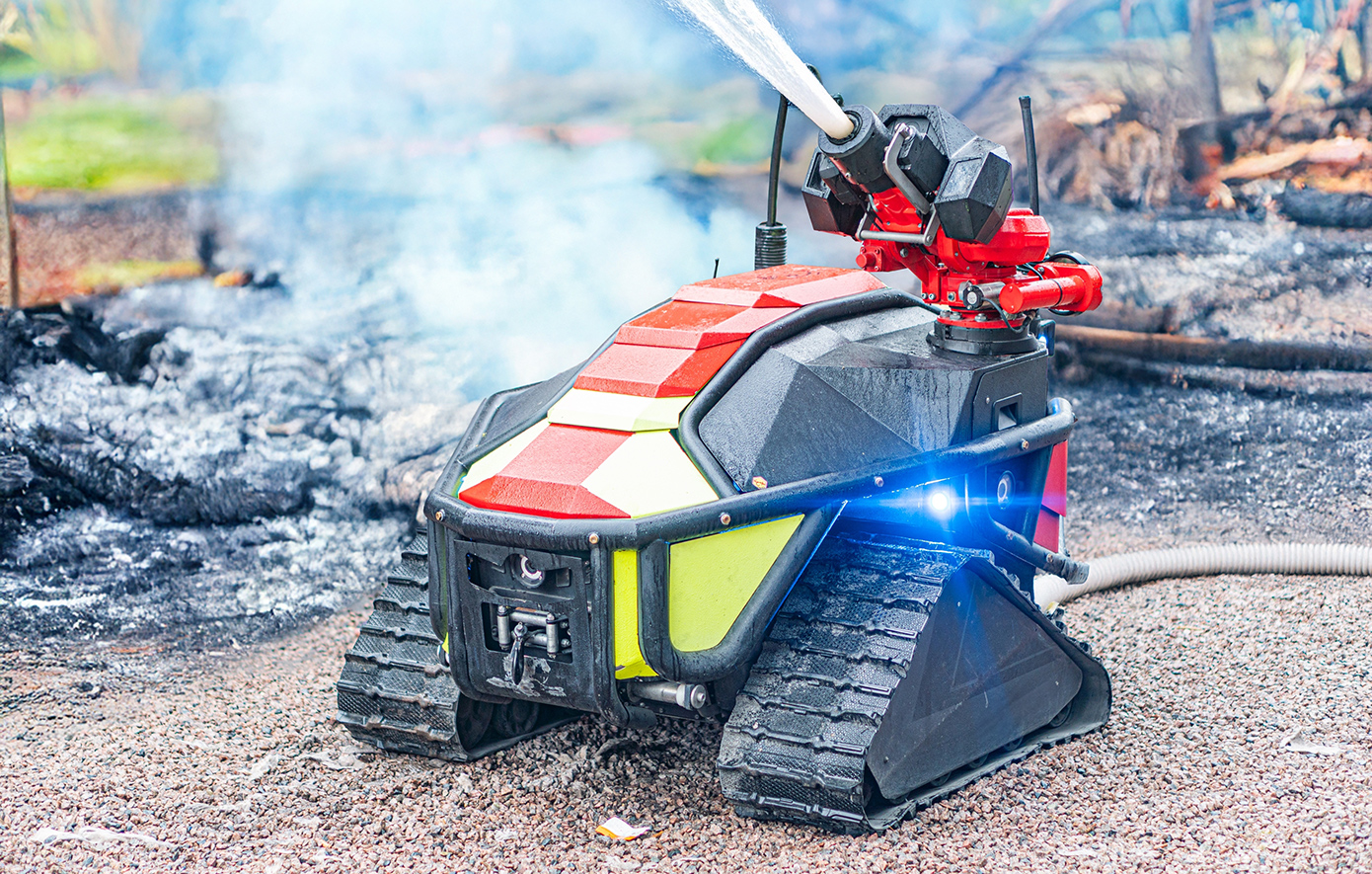 Πυροσβέστες ΑΙ: Ρομπότ που σβήνουν φωτιές με ακρίβεια 99,67%