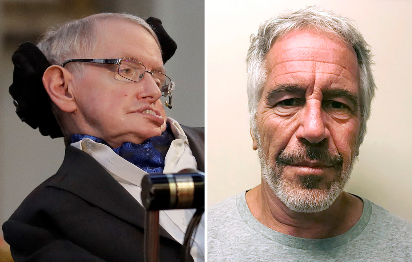 Μυστήριο με φωτογραφία του Στίβεν Χόκινγκ ανάμεσα σε δύο γυναίκες με μπικίνι &#8211; Τη συνδέουν με τα αρχεία Έπστιν