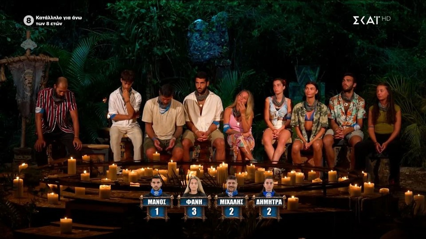 Survivor: Υποψήφιες προς αποχώρηση η Φανή Παντελάκη και η Δήμητρα Λιάγγα