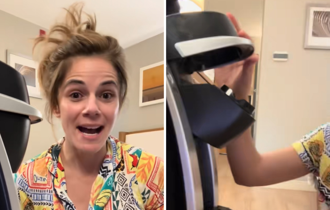 Οργή για βίντεο influencer που δείχνει πώς να πλένεις τα βρόμικα εσώρουχα σε καφετιέρα ξενοδοχείου &#8211; Η απάντησή της