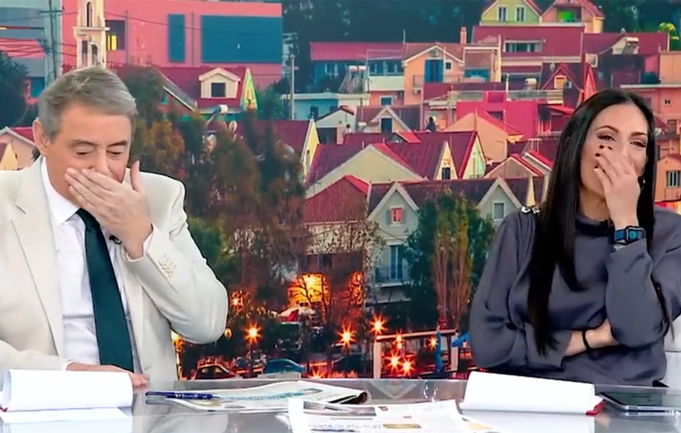 «Ωραίο, ρε μα…α» &#8211; Αμηχανία στον αέρα του Mega με τα «γαλλικά» του Ιορδάνη Χασαπόπουλου