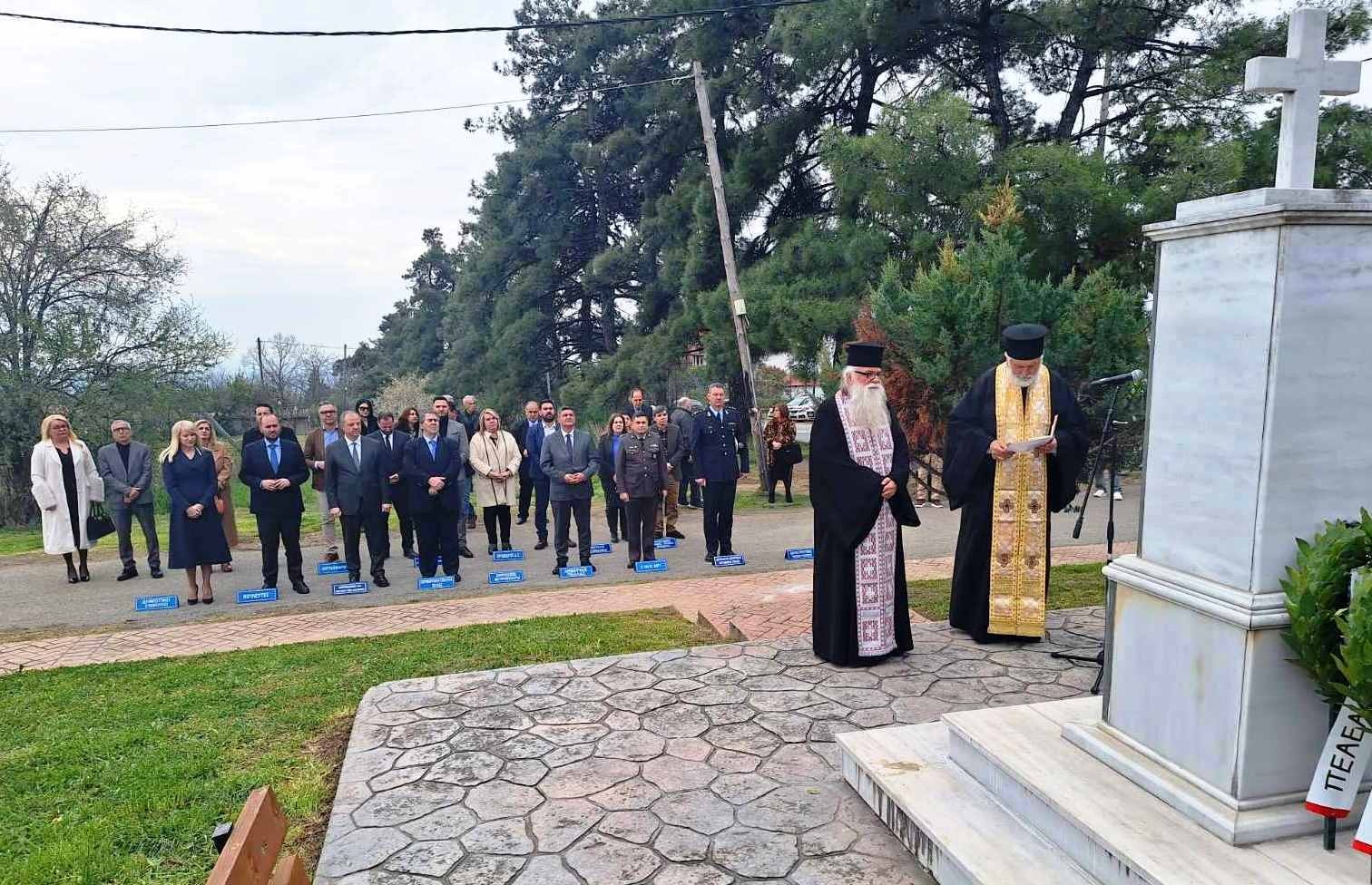 Τιμή στους εκτελεσθέντες Ελευθεροχωρίτες από τους Γερμανούς &#8211; Συγκινητική τελετή στο μαρτυρικό χωριό των Γιαννιτσών