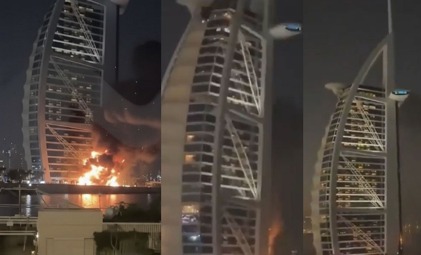 Το εμβληματικό ξενοδοχείο Μπουρτζ Αλ Αράμπ στο Ντουμπάι χτυπήθηκε από ιρανικό drone &#8211; Οι αρχές στέλνουν τους πολίτες στα καταφύγια