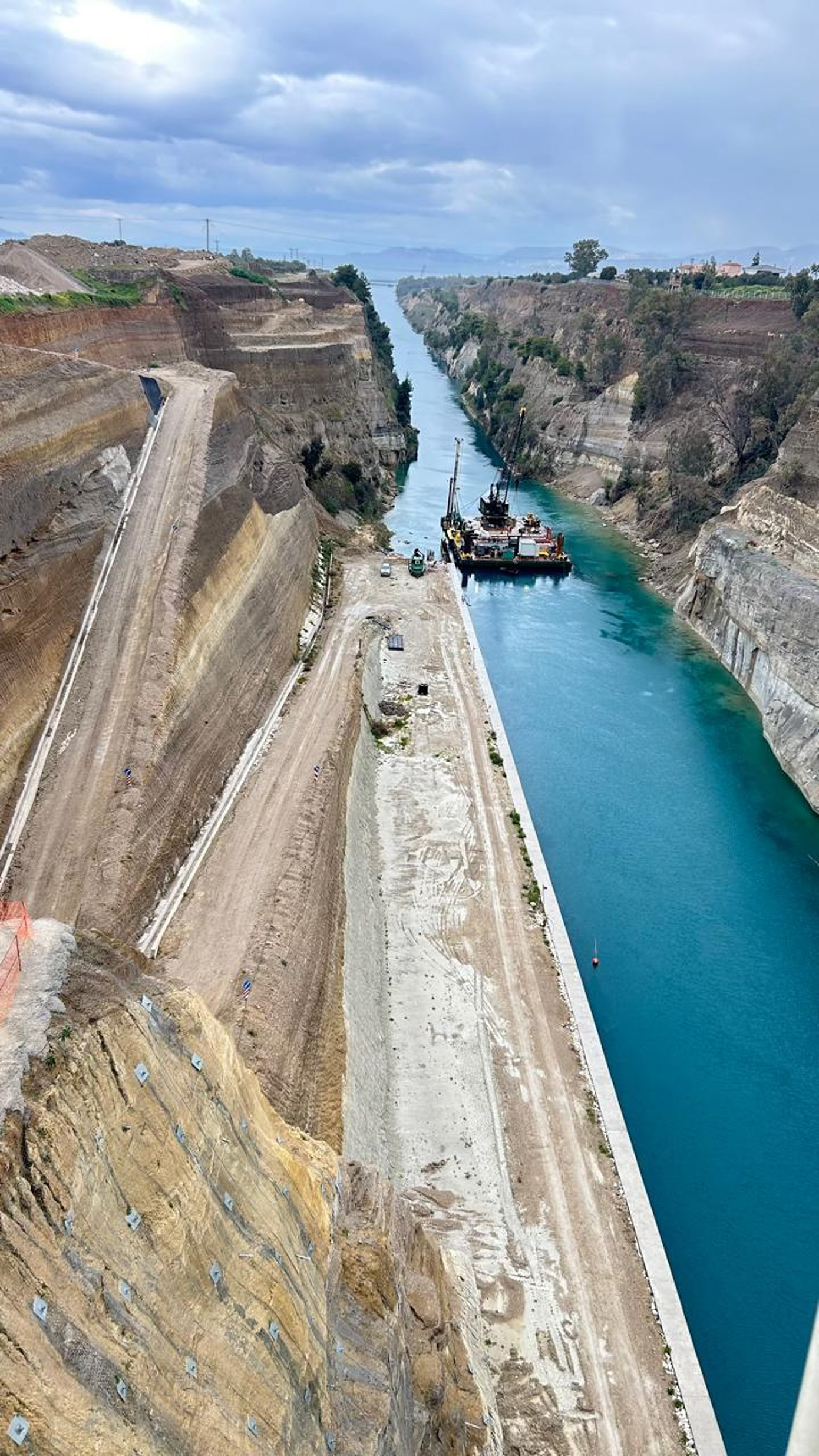 Χρίστος Δήμας: Εντείνονται οι εργασίες στη Διώρυγα της Κορίνθου με στόχο να ανοίξει τον Ιούλιο Χρίστος Δήμας: Εντείνονται οι εργασίες στη Διώρυγα της Κορίνθου με στόχο να ανοίξει τον Ιούλιο