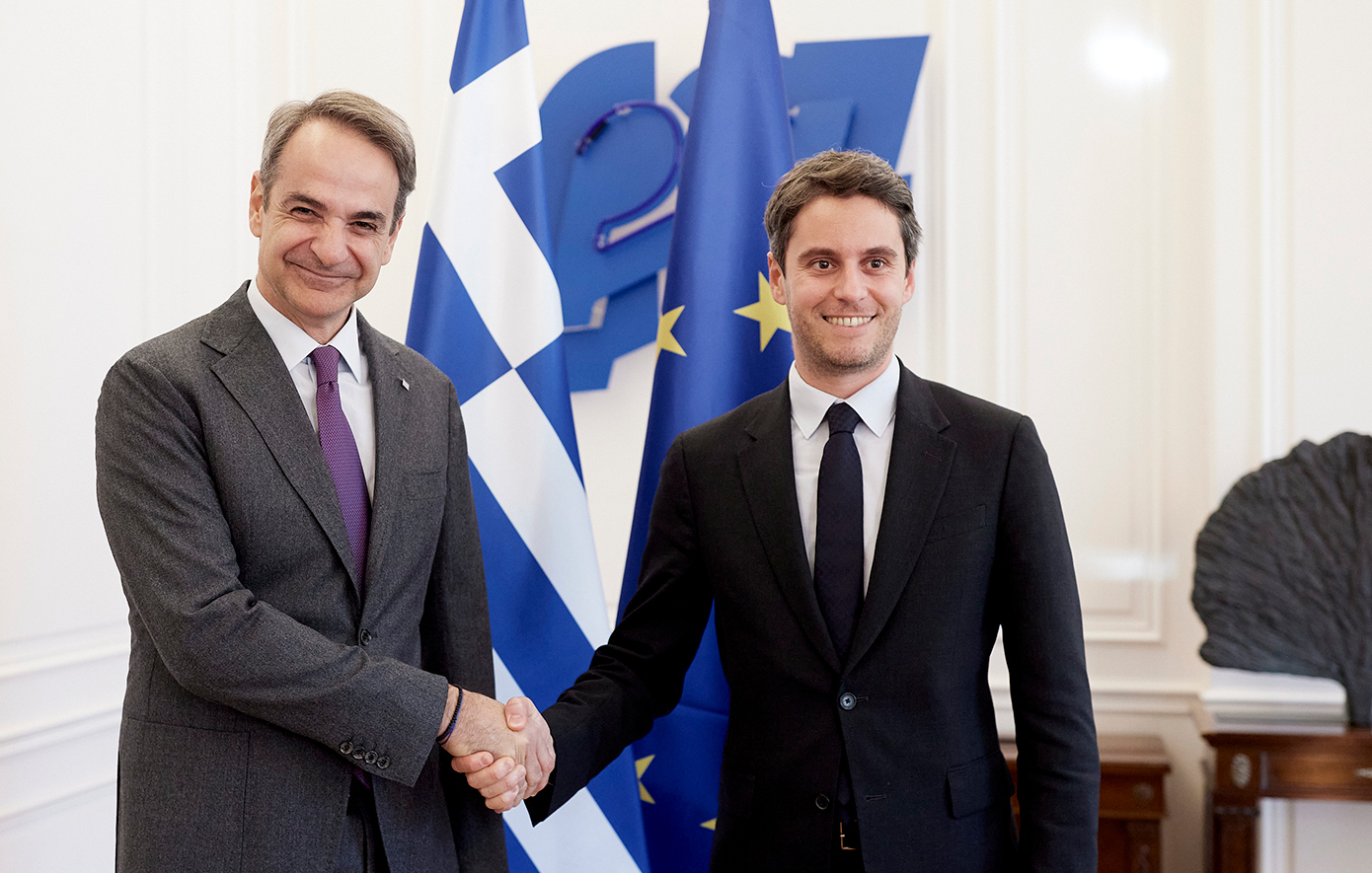 Μητσοτάκης _Γκαμπριέλ Αττάλ Μητσοτάκης _Γκαμπριέλ Αττάλ