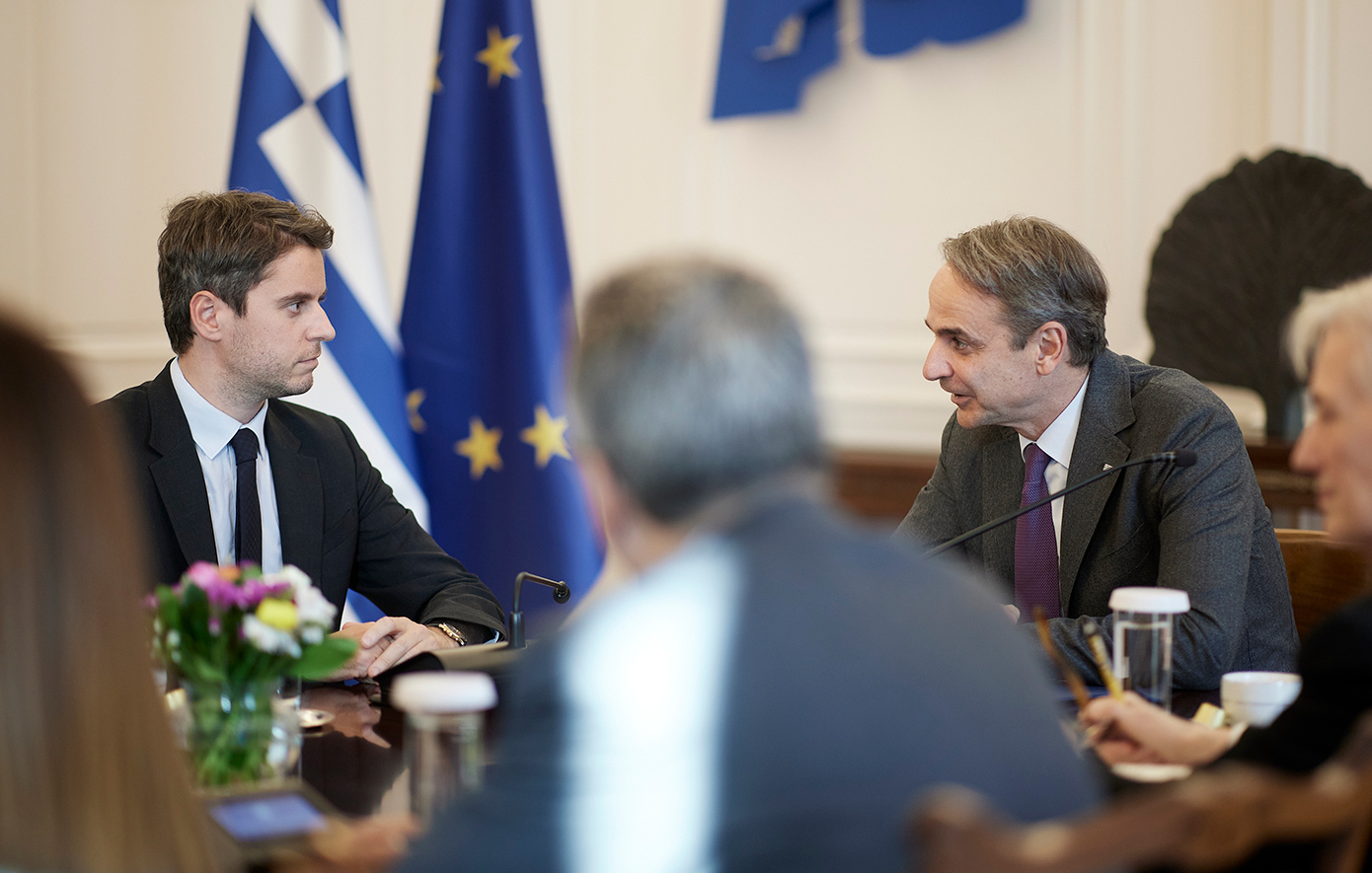 Μητσοτάκης _Γκαμπριέλ Αττάλ Μητσοτάκης _Γκαμπριέλ Αττάλ