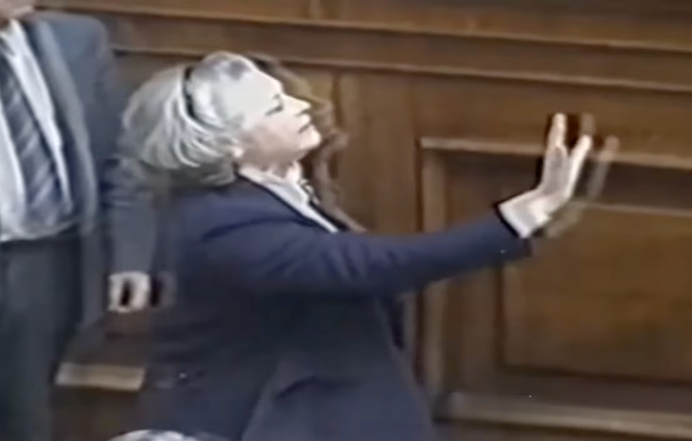 Σαν σήμερα 3 Μαρτίου: Το «Χαίρετε!» της Άννας Συνοδινού στη Βουλή που έμεινε στην ιστορία