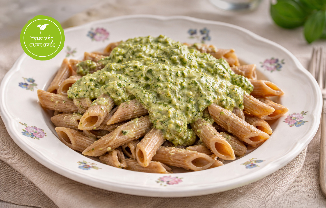 Πέστο ρόκας σε 5 λεπτά (vegan)