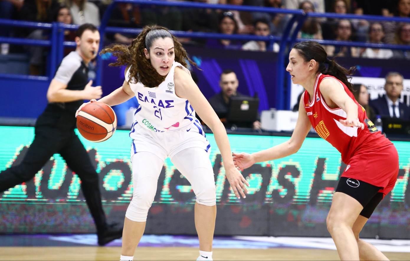 Ελλάδα &#8211; Βόρεια Μακεδονία 101-47: Τη διέλυσε και παρέμεινε σε τροχιά πρόκρισης