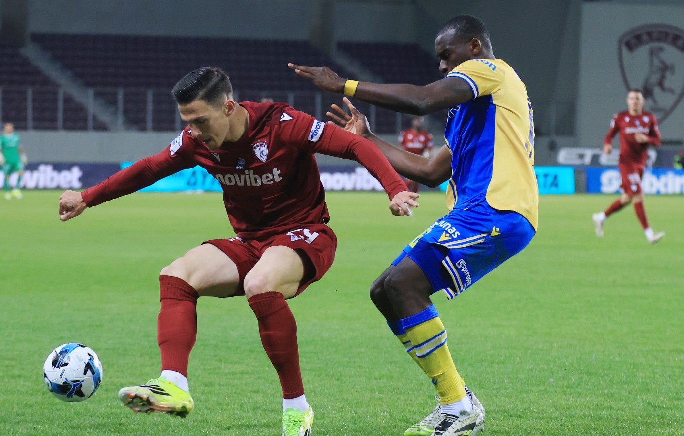 ΑΕΛ &#8211; Αστέρας Τρίπολης 1-1: Ο Σαγάλ την κράτησε στο +5