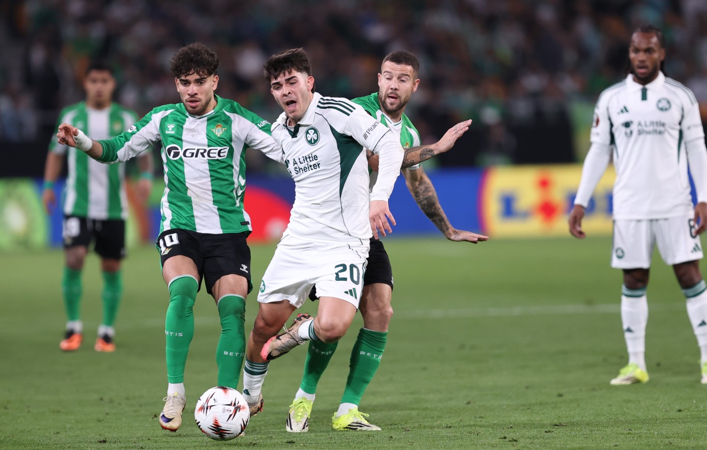 Μπέτις &#8211; Παναθηναϊκός: 1-0 στο 8&#8242; ο Ρουιμπάλ