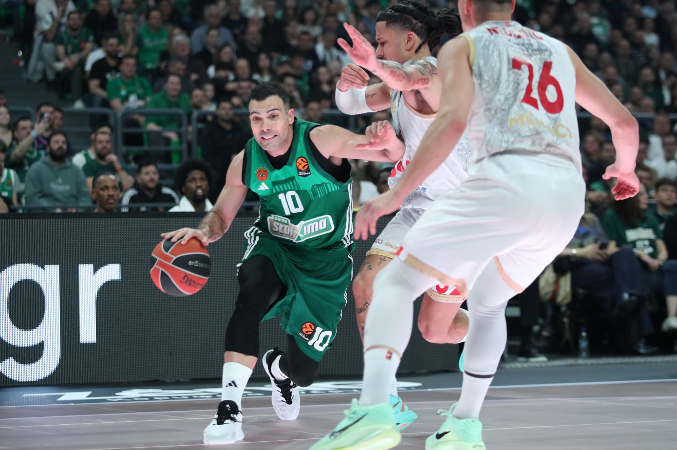 Euroleague: Τέταρτη σερί νίκη για για τον Παναθηναϊκό, 107-97 την Μονακό