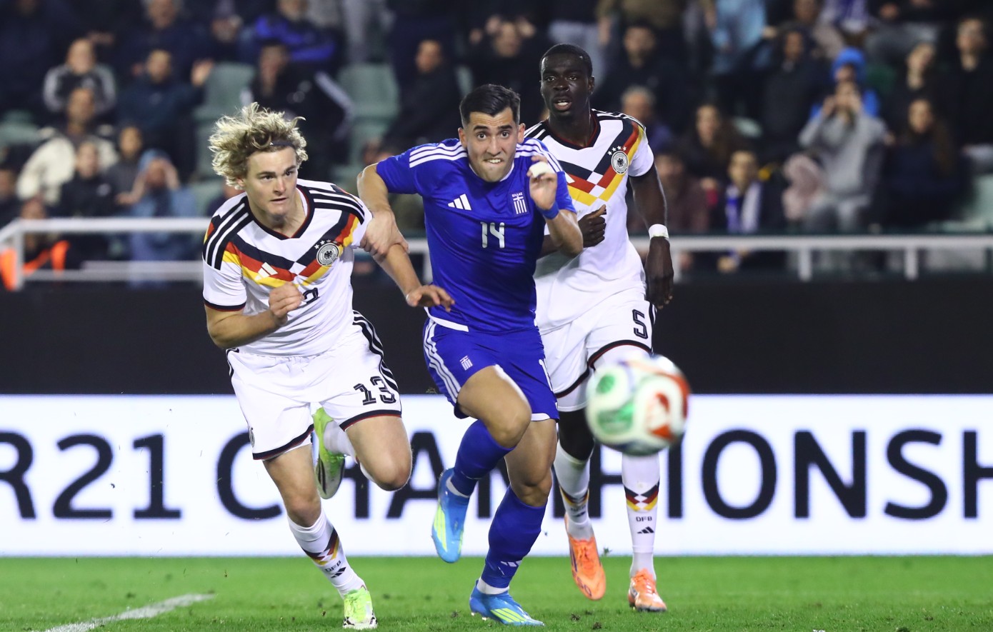 Ελλάδα &#8211; Γερμανία 0-2: Έχασε την 1η θέση αλλά ελπίζει για πρόκριση στο Euro U21