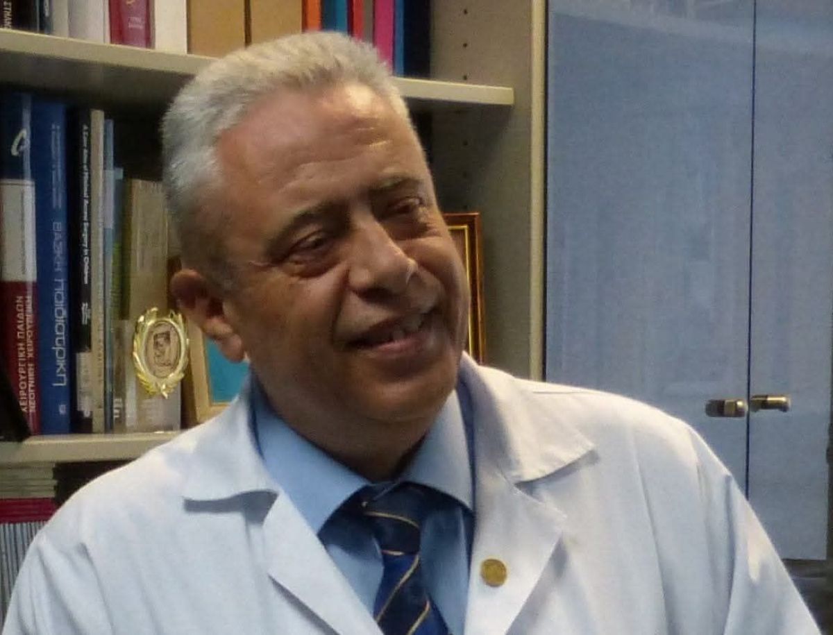Πέθανε στα 69 του ο καθηγητής Χειρουργικής Παίδων του ΑΠΘ, Γιάννης Σπυριδάκης