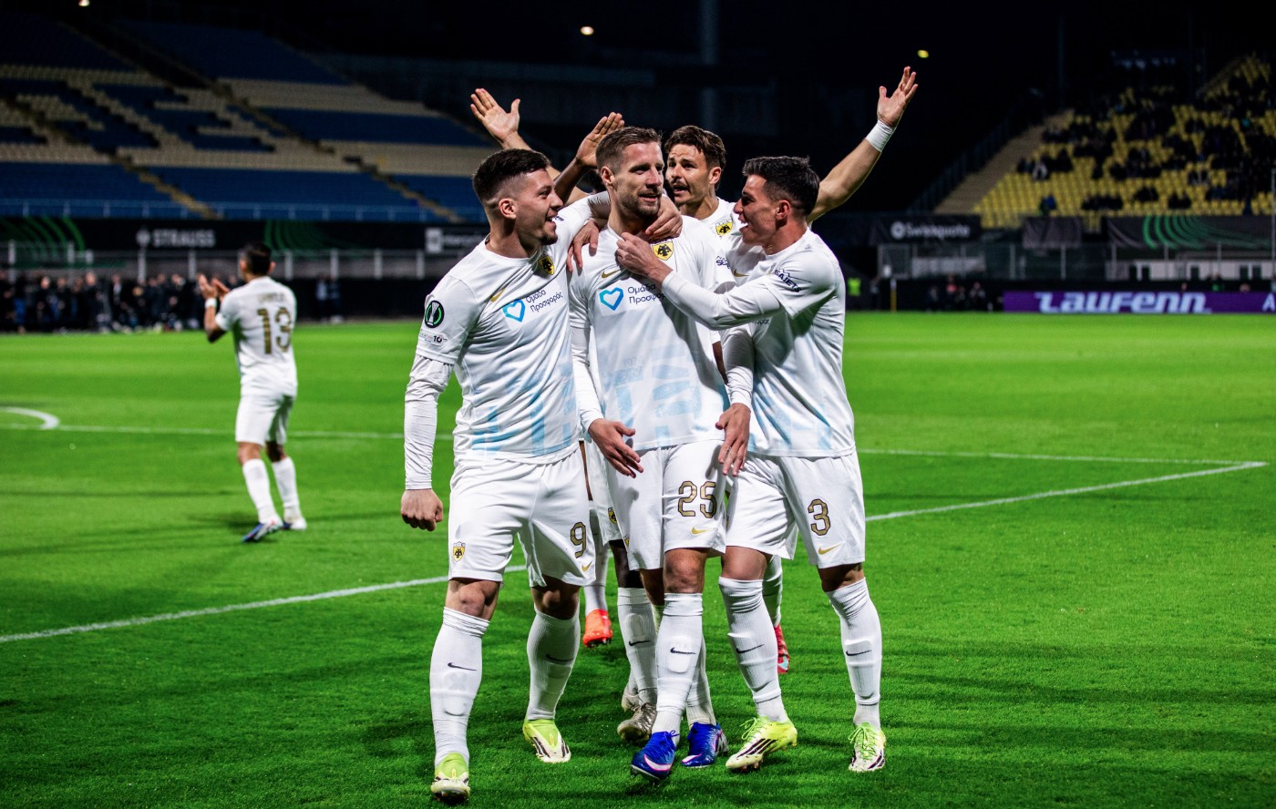 Conference League: Η ΑΕΚ «σφραγίζει» το εισιτήριο στη Νέα Φιλαδέλφεια