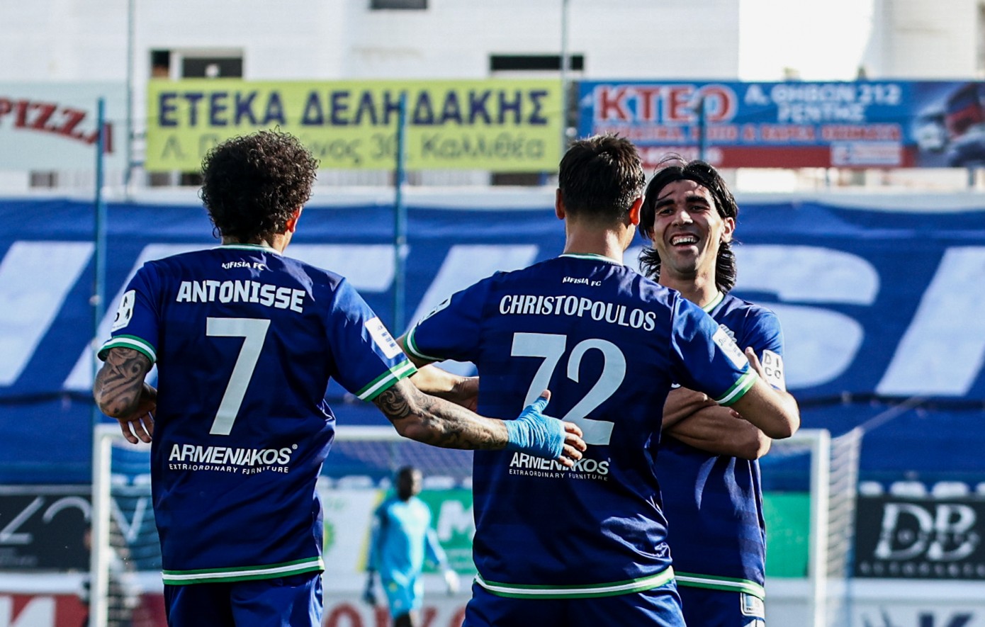 Κηφισιά &#8211; Βόλος 2-0: Νίκη παραμονής