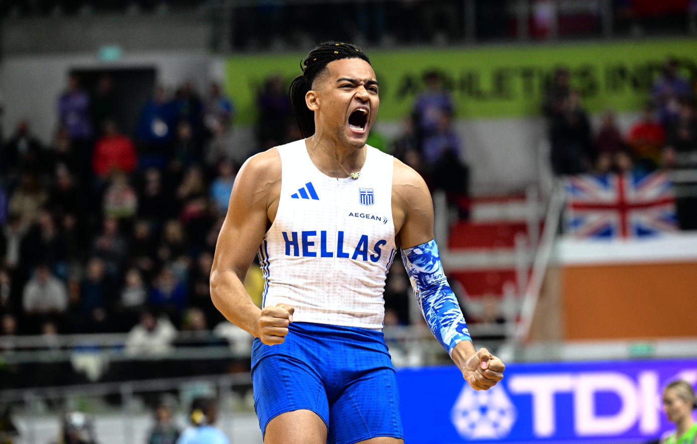 Ασημένιος ο Εμμανουήλ Καραλής στο Παγκόσμιο Πρωτάθλημα κλειστού στίβου με άλμα στα 6,05μ.