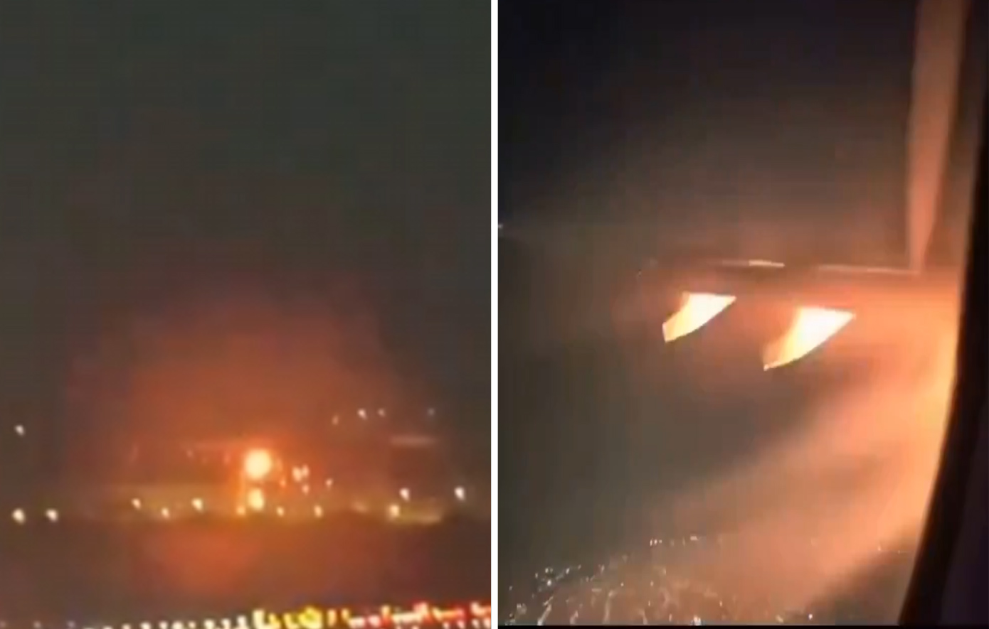 Τρόμος στον αέρα: Κινητήρας αεροσκάφους της Delta εκρήγνυται εν πτήσει σε βίντεο που κόβει την ανάσα