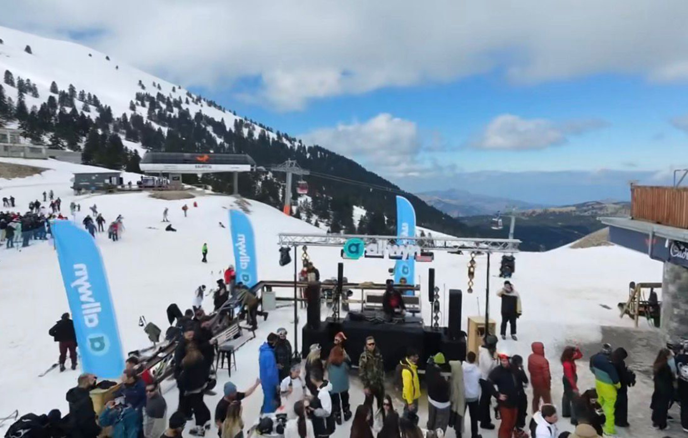 Η Allwyn διοργάνωσε ένα αξέχαστο Après Ski Party στο Χιονοδρομικό Κέντρο Καλαβρύτων