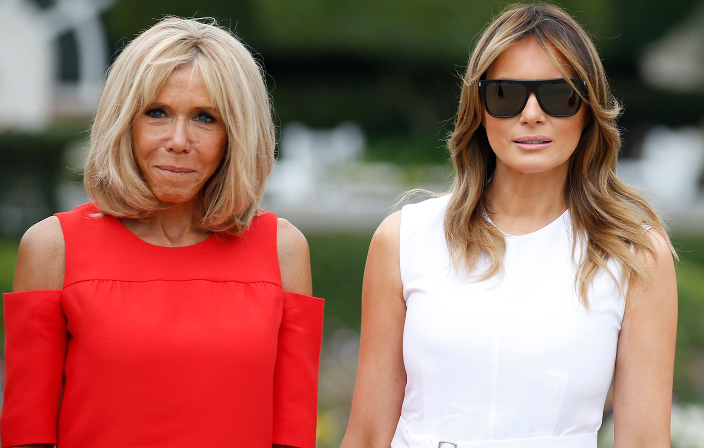 Η Μπριζίτ Μακρόν θα συμμετάσχει αύριο σε σύνοδο που διοργανώνει η Μελάνια Τραμπ στον Λευκό Οίκο