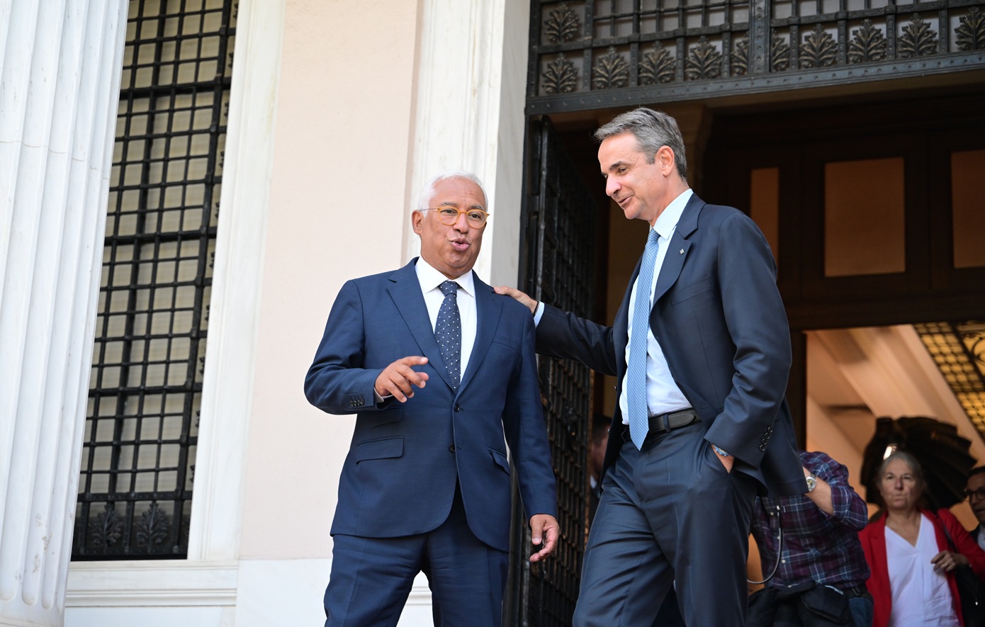 Τηλεφωνική επικοινωνία Μητσοτάκη με Κόστα για τις εξελίξεις στην Κύπρο