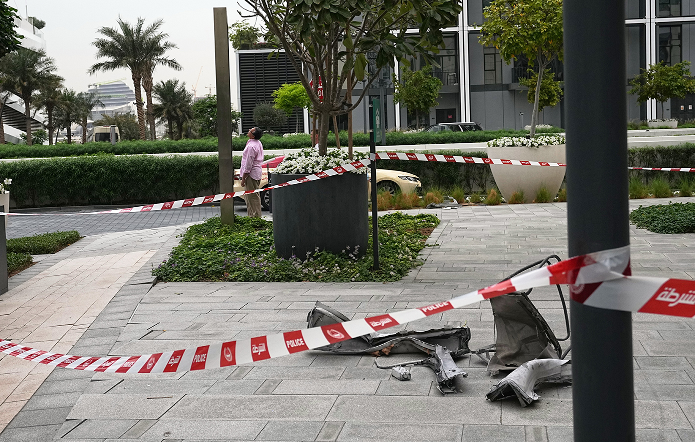 Τρύπα σε ουρανοξύστη στο Ντουμπάι