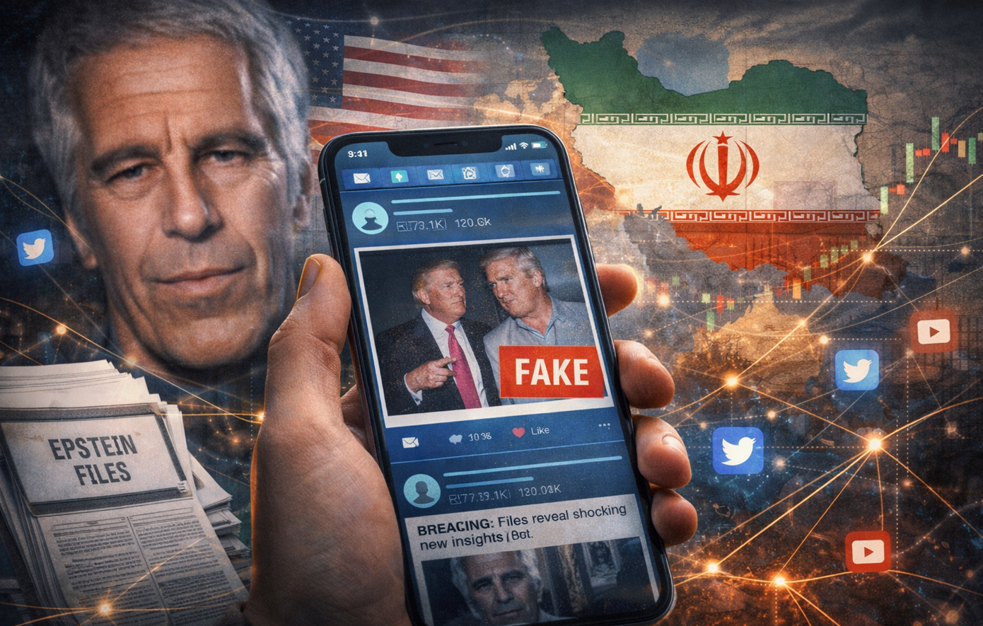 Ιράν και Έπστιν: Πώς ένα fake βίντεο με τον Τραμπ έγινε όπλο προπαγάνδας