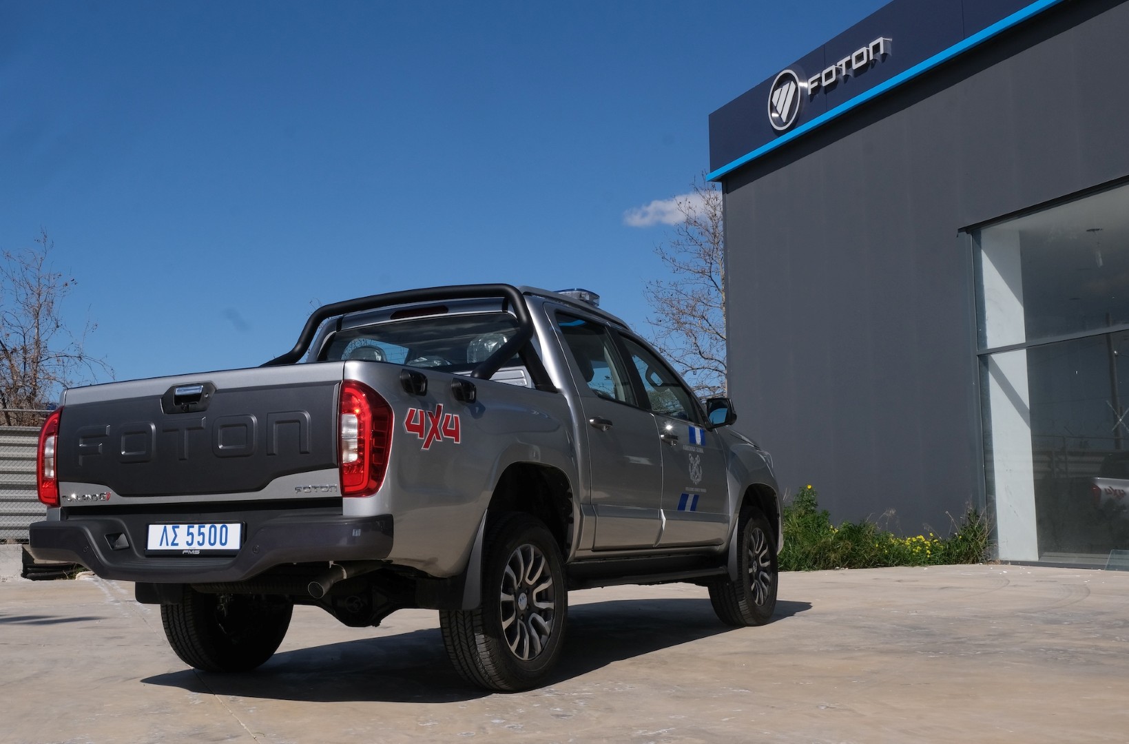 Ένα Foton Tunland G7 στην υπηρεσία του Λιμενικού Σώματος Ένα Foton Tunland G7 στην υπηρεσία του Λιμενικού Σώματος