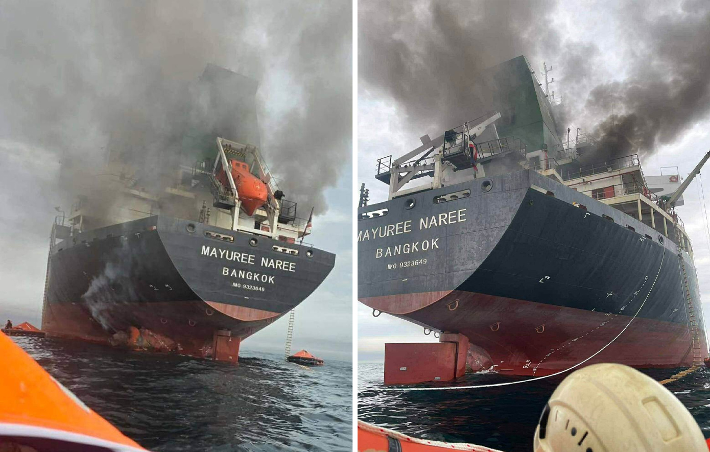 Πόλεμος στα Στενά του Ορμούζ: Τρεις ναυτικοί από την Ταϊλάνδη έχουν πιθανόν «παγιδευτεί» στο μηχανοστάσιο πλοίου που υπέστη επίθεση