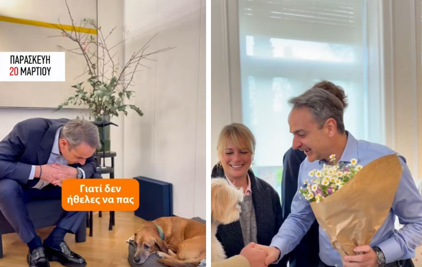 Μητσοτάκης: Το βίντεο που δημοσίευσε για τον επαναπατρισμό Ελλήνων από τη Μέση Ανατολή με τα κατοικίδια τους