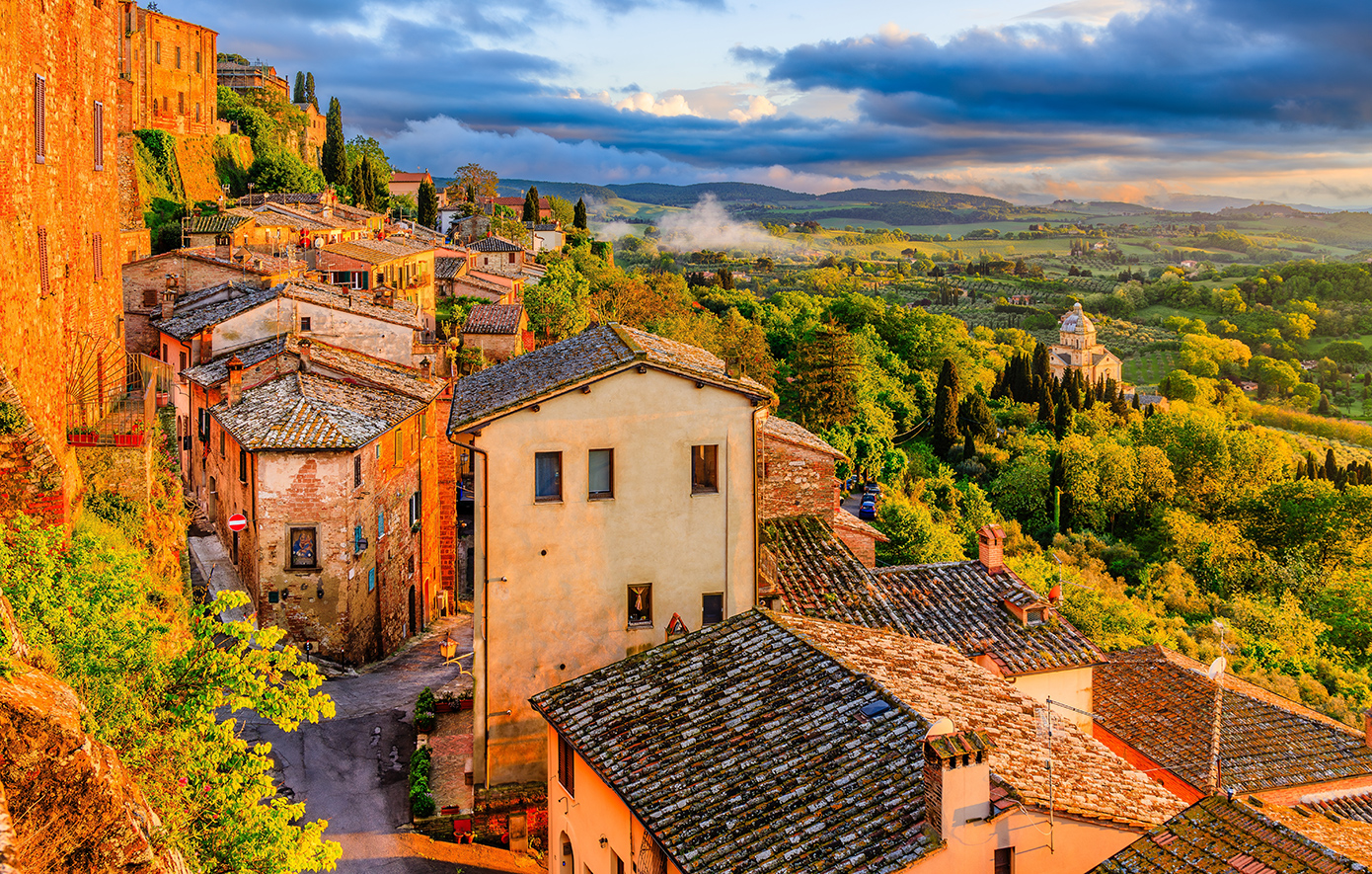 Μοντεπουλτσιάνο Τοσκάνη Ιταλίας Μοντεπουλτσιάνο Τοσκάνη Ιταλίας