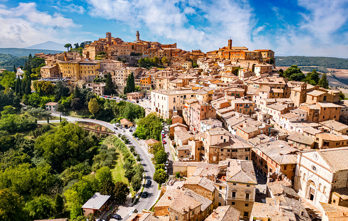 Μοντεπουλτσιάνο Τοσκάνη Ιταλίας Μοντεπουλτσιάνο Τοσκάνη Ιταλίας