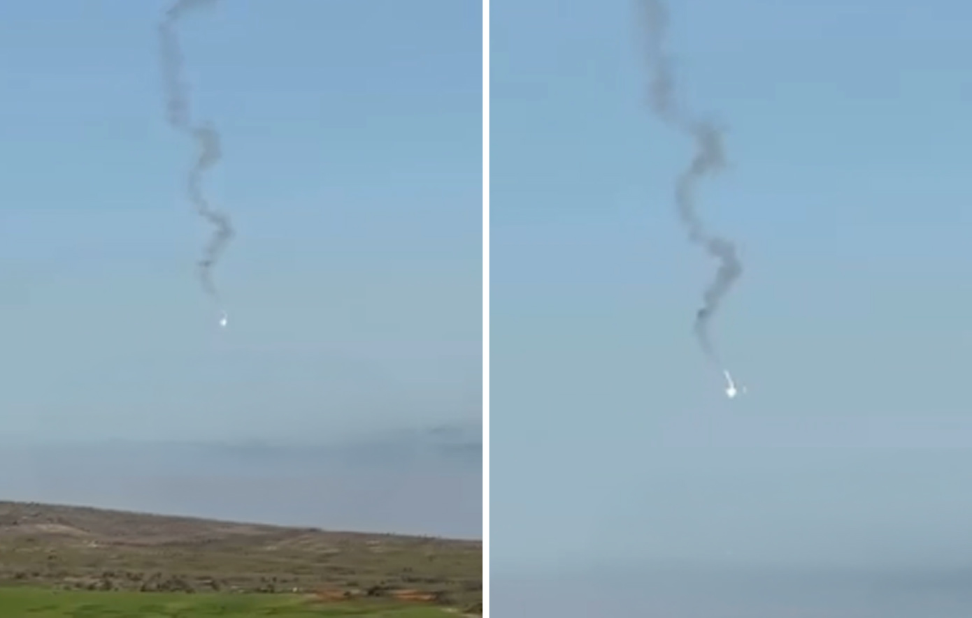 H στιγμή που καταρρίπτουν ιρανικό drone πάνω από την Κύπρο &#8211; Δείτε το βίντεο