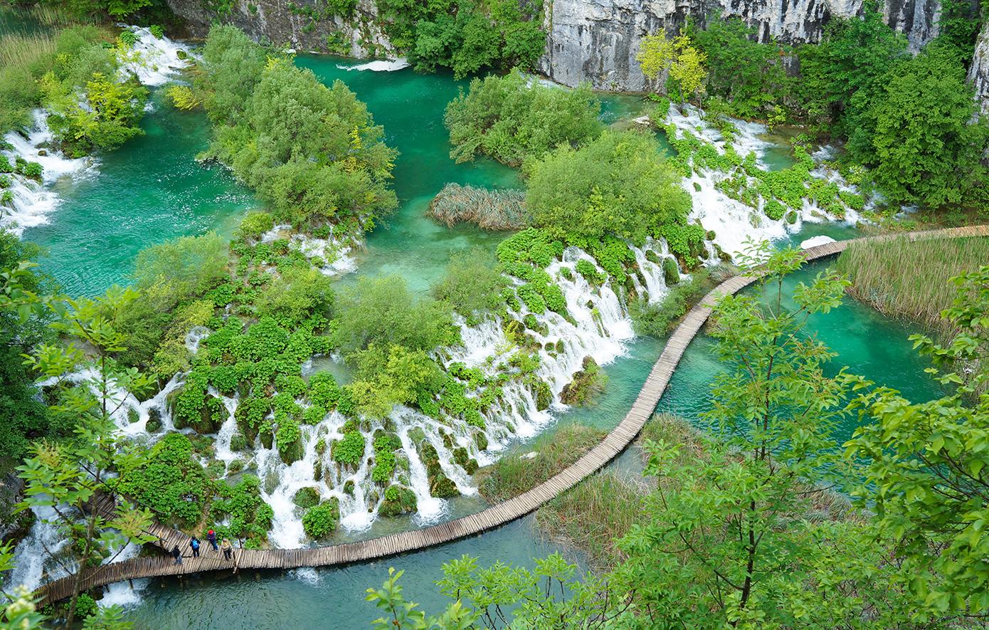 Εθνικό Πάρκο Λιμνών Πλίτβιτσε, Κροατία