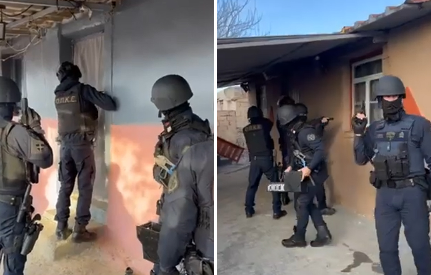 Έφοδοι της ΕΛ.ΑΣ. σε οικισμούς Ρομά σε Παιανία και Σπάτα &#8211; Δείτε βίντεο