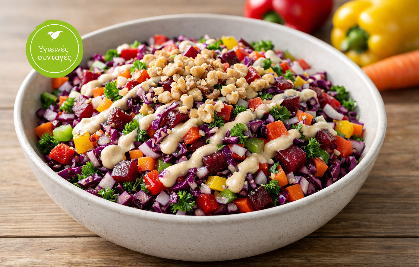 Η τέλεια σαλάτα για ενίσχυση του ανοσοποιητικού